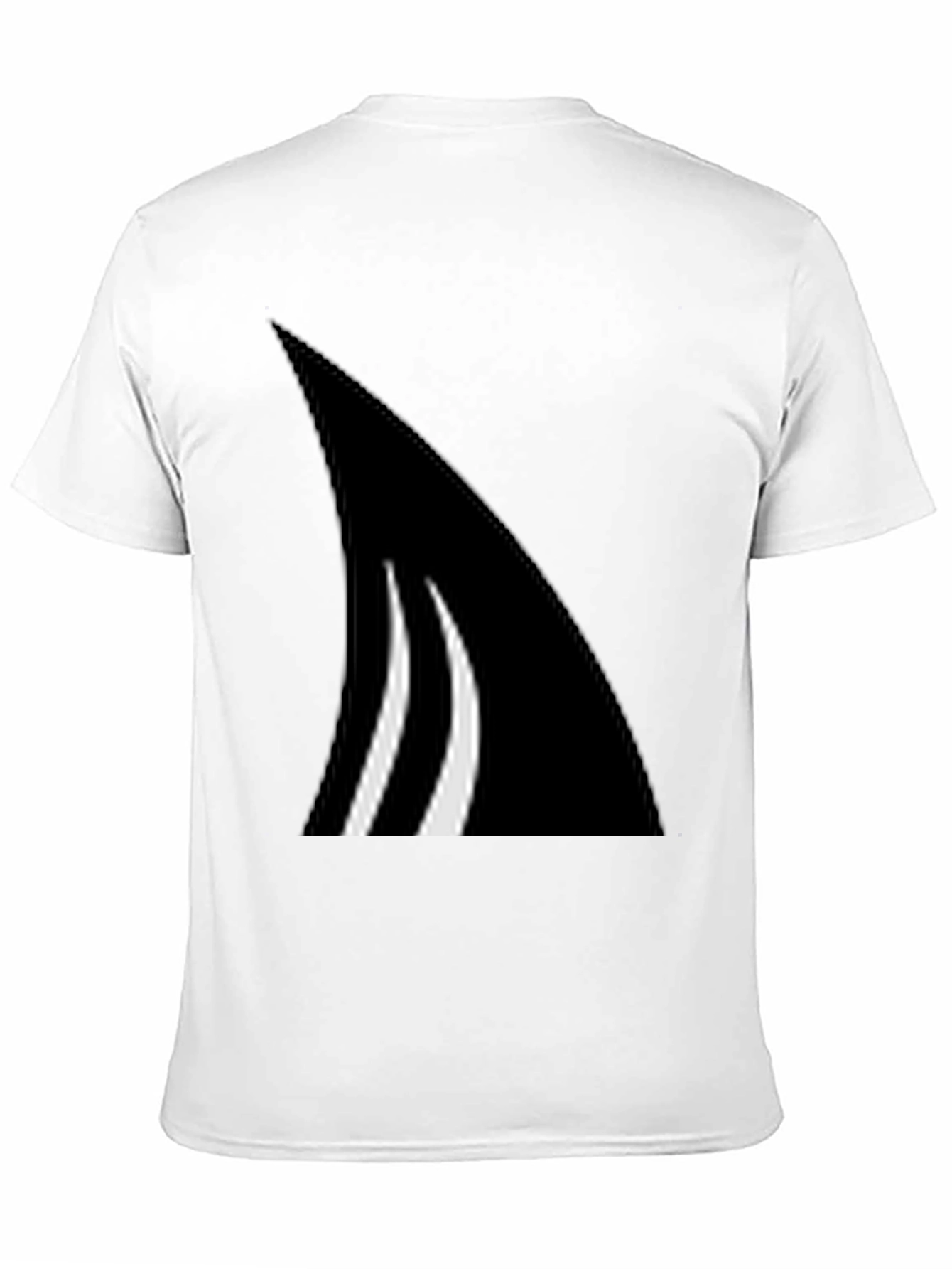 Abstract Graphic Tee - Black