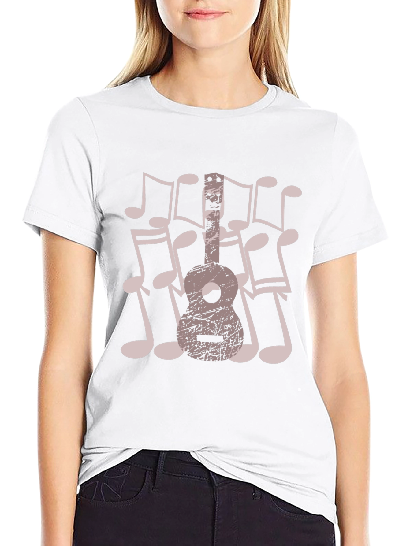 Musical Guitar T-Shirt - Rock On!