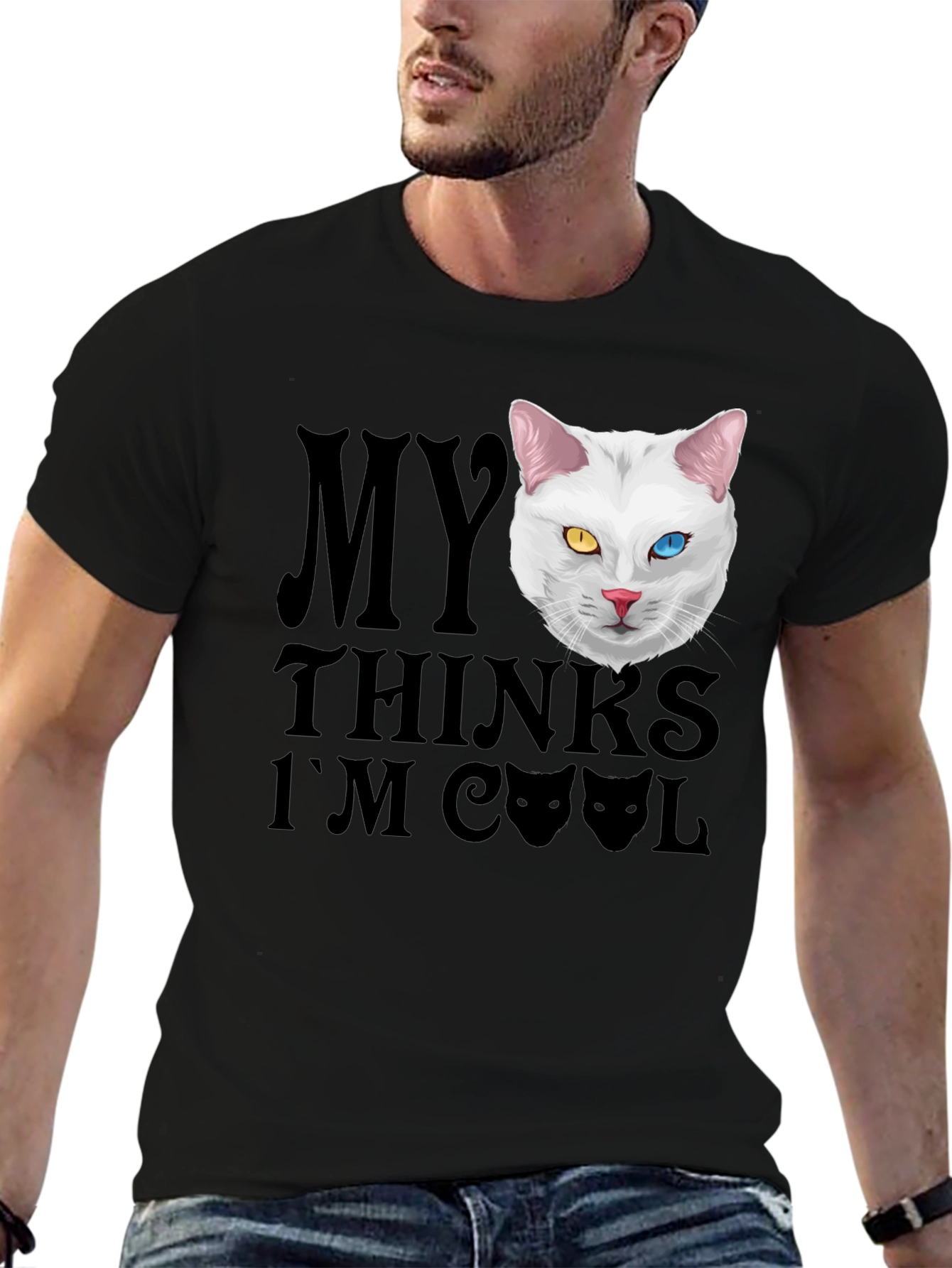 My Cat Thinks Im Cool T-Shirt