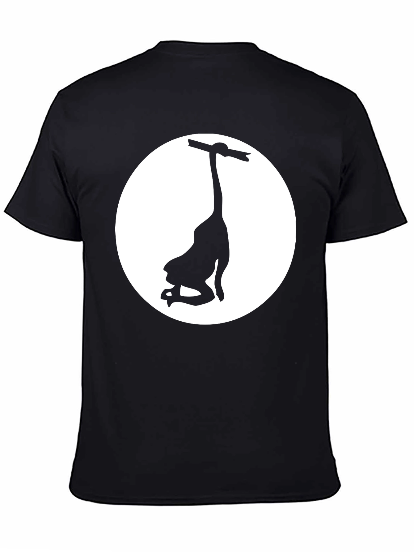 Unique Graphic Tee: Hang in There Design