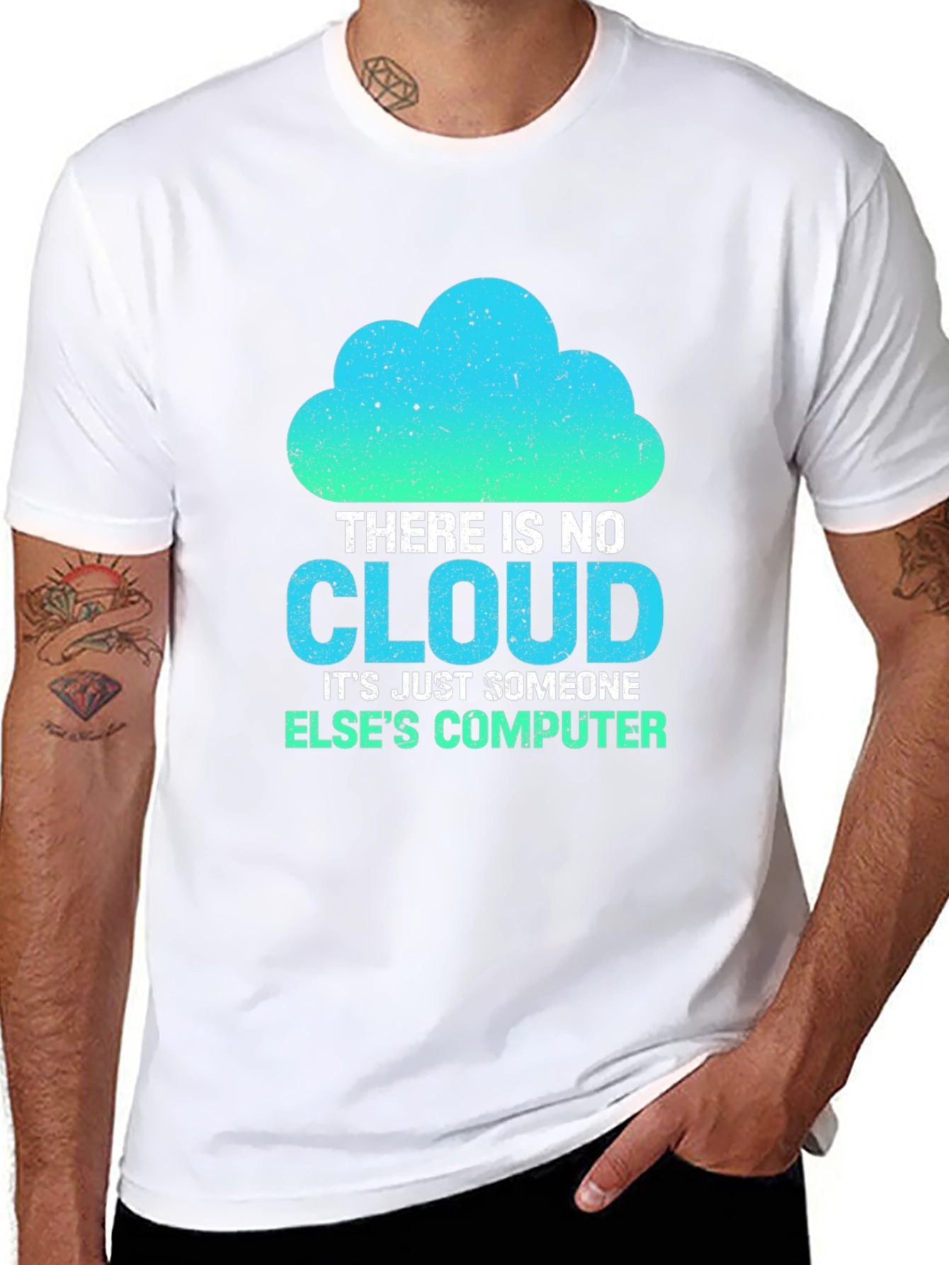 Funny IT Cloud Computing T-Shirt