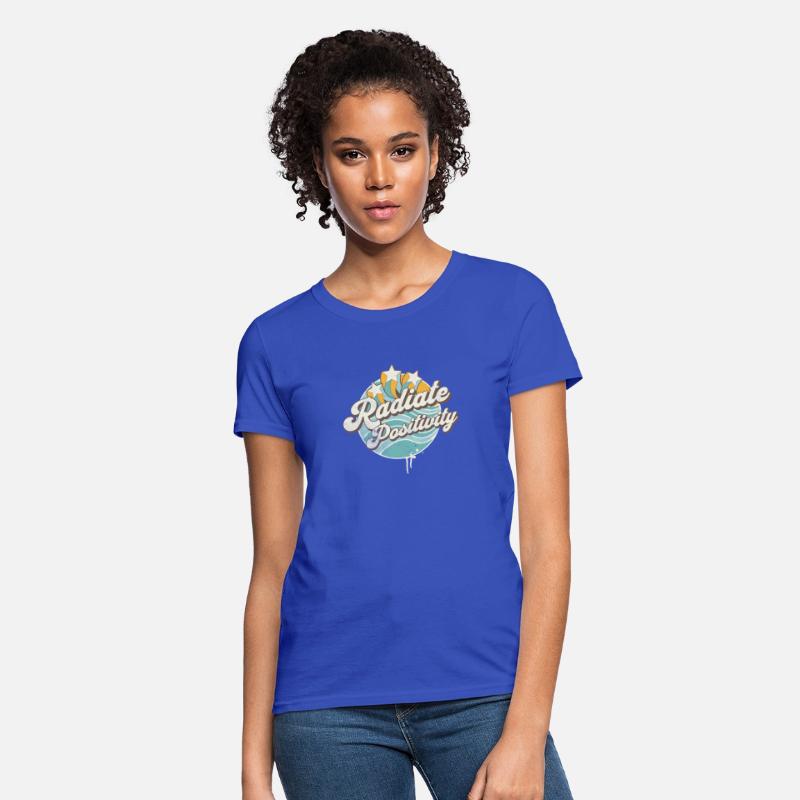 Radiate Positivity Retro Starburst Design