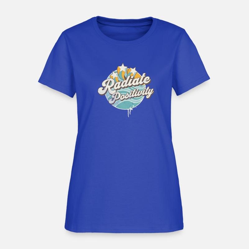 Radiate Positivity Retro Starburst Design