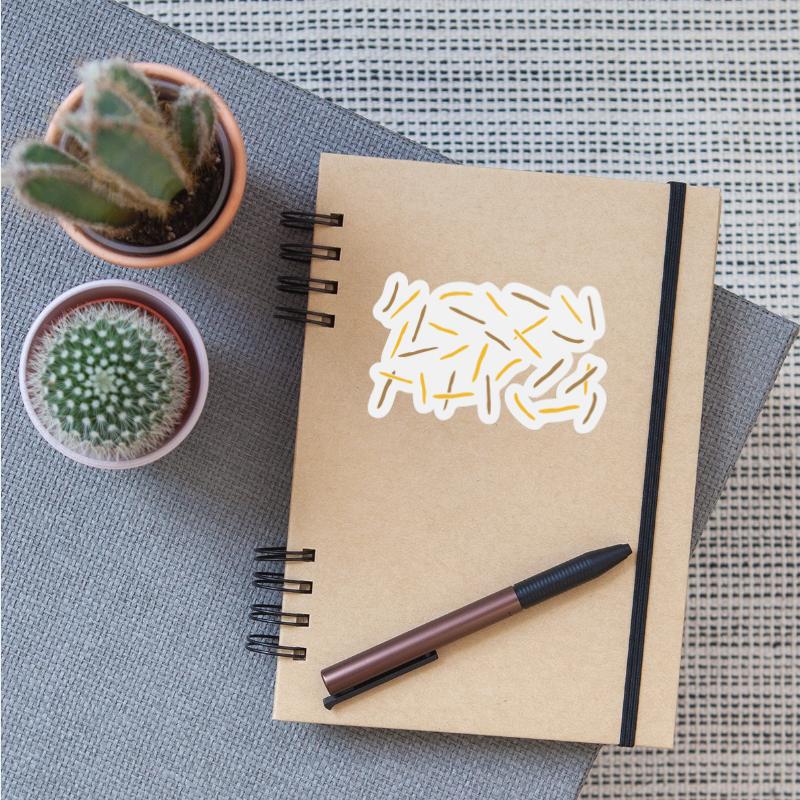 Rain pattern French fries