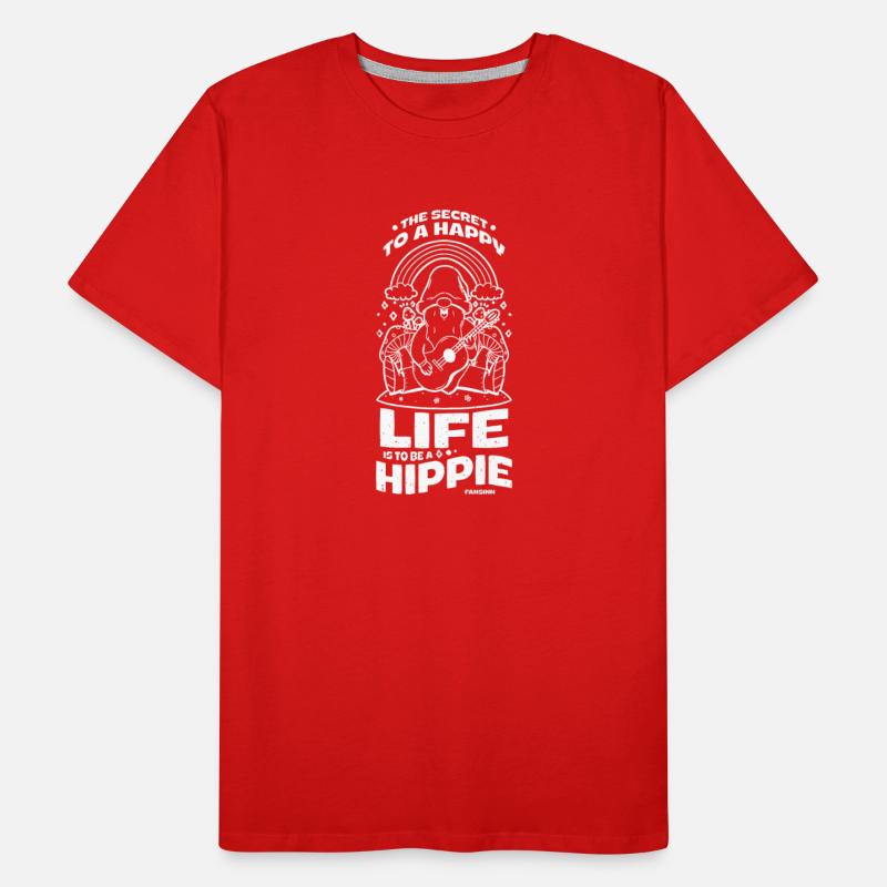 Rainbow dwarf hippie mushroom guitar