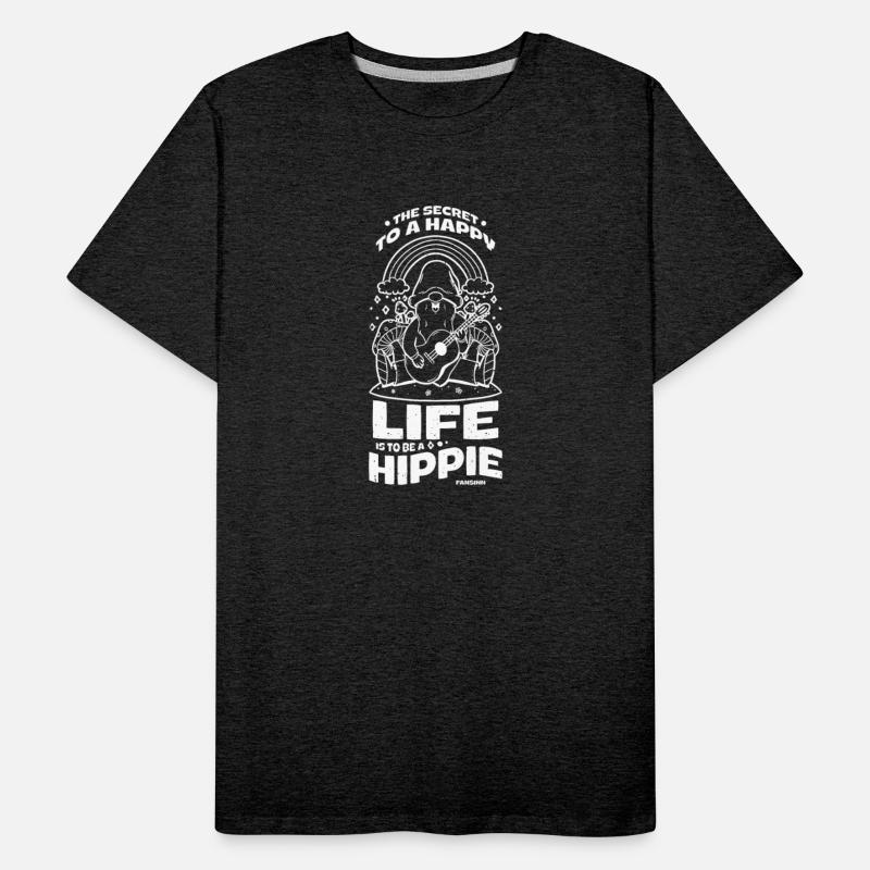 Rainbow dwarf hippie mushroom guitar