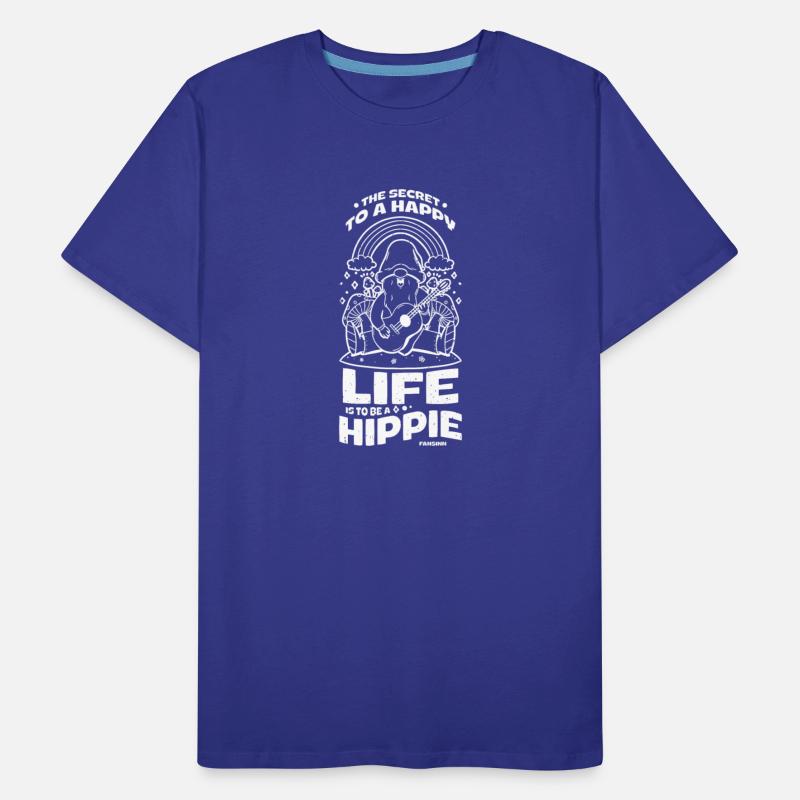 Rainbow dwarf hippie mushroom guitar