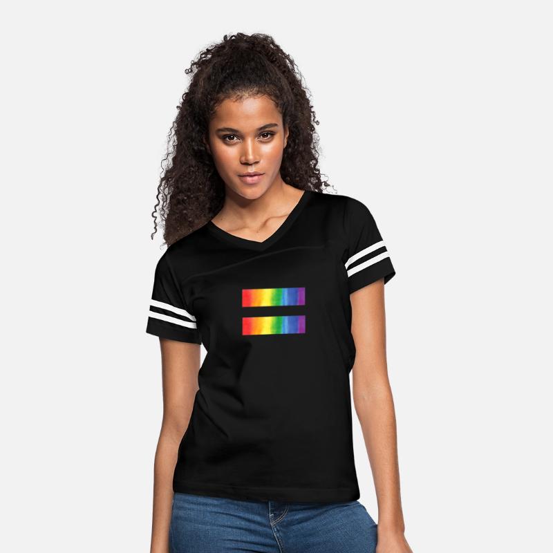 Rainbow Equal Sign Tee Rainbow Flag LGBTQ Equality