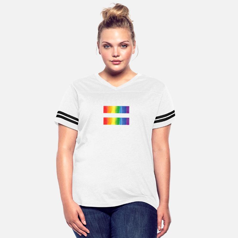 Rainbow Equal Sign Tee Rainbow Flag LGBTQ Equality