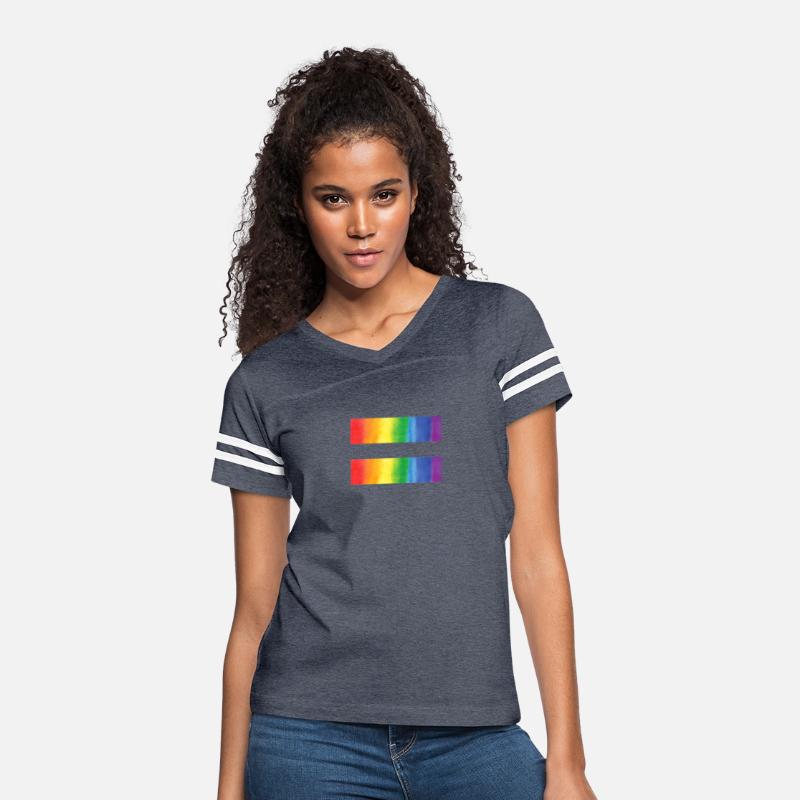 Rainbow Equal Sign Tee Rainbow Flag LGBTQ Equality