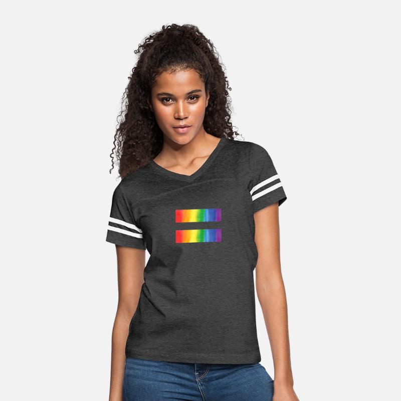 Rainbow Equal Sign Tee Rainbow Flag LGBTQ Equality