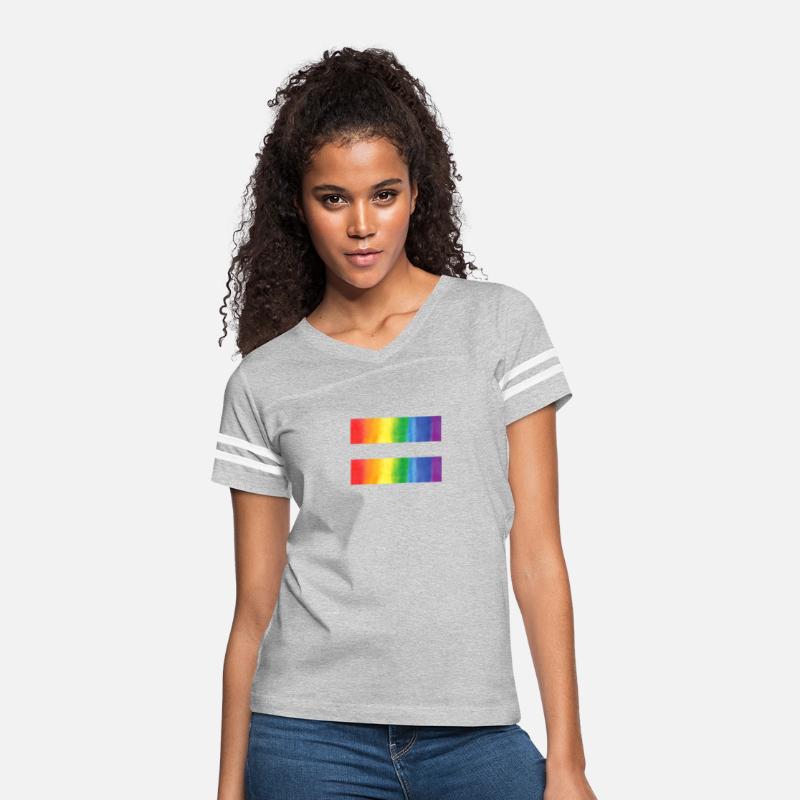 Rainbow Equal Sign Tee Rainbow Flag LGBTQ Equality