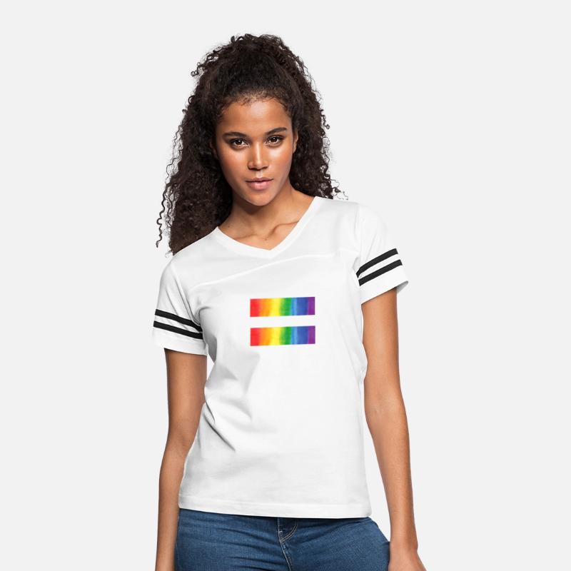 Rainbow Equal Sign Tee Rainbow Flag LGBTQ Equality