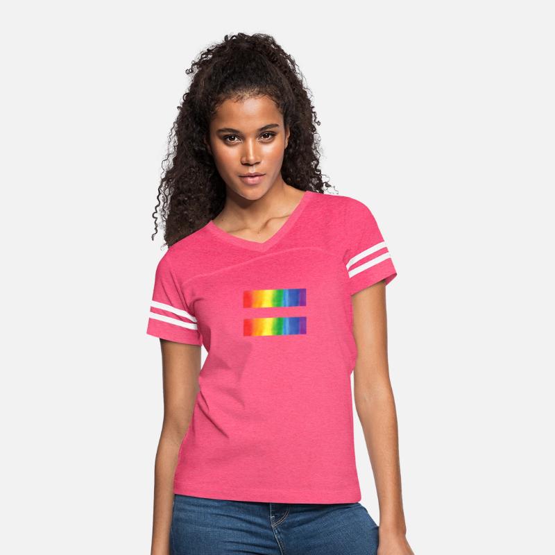 Rainbow Equal Sign Tee Rainbow Flag LGBTQ Equality