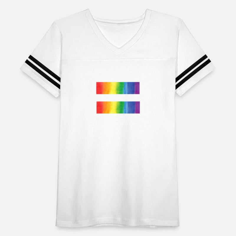 Rainbow Equal Sign Tee Rainbow Flag LGBTQ Equality