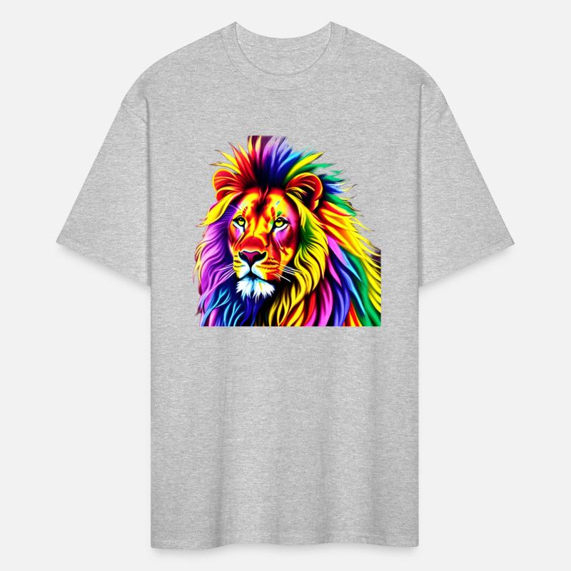 Rasta Colorful Lion Head