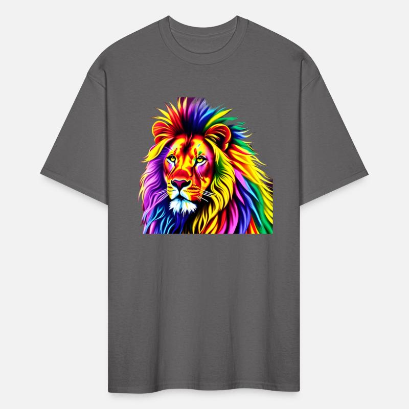 Rasta Colorful Lion Head