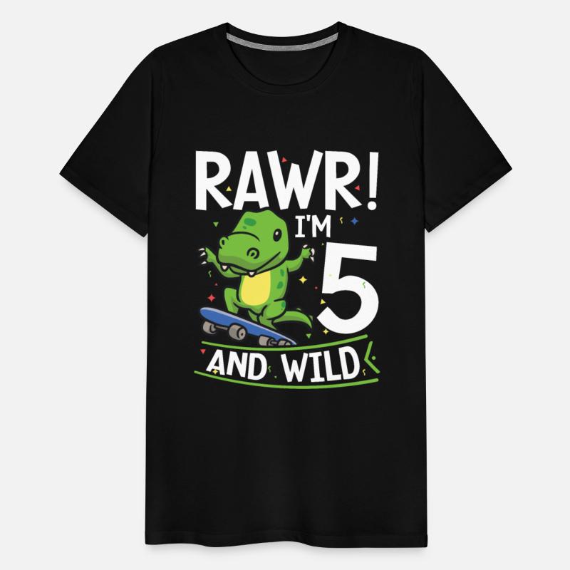 Rawr! I'm 5 and Wild 5th Birthday Party Skate