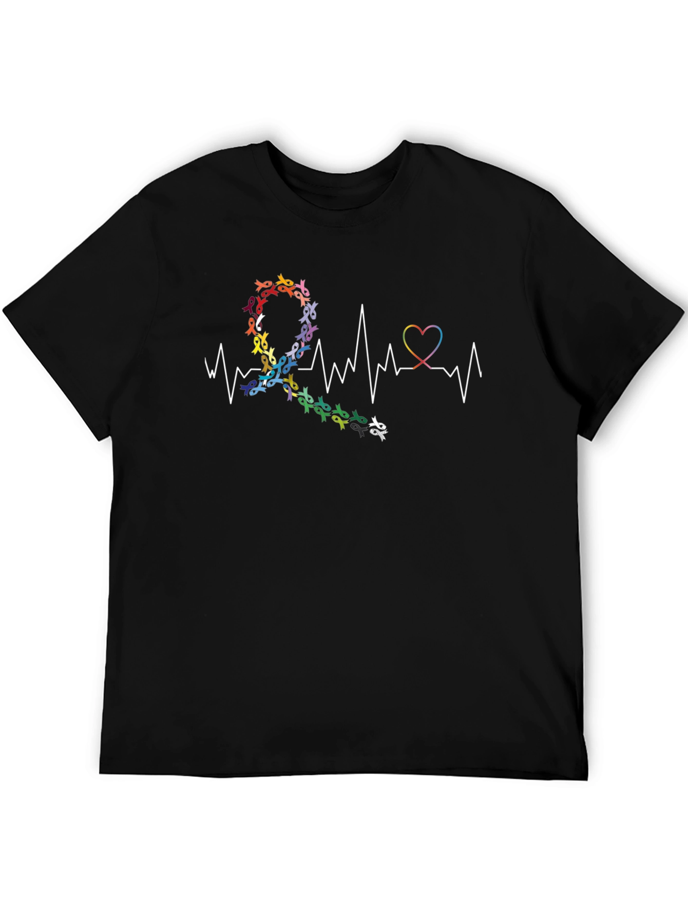 Heartbeat Awareness Ribbon T-Shirt