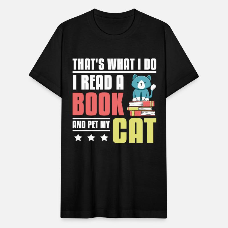 Read a book and pet my cat