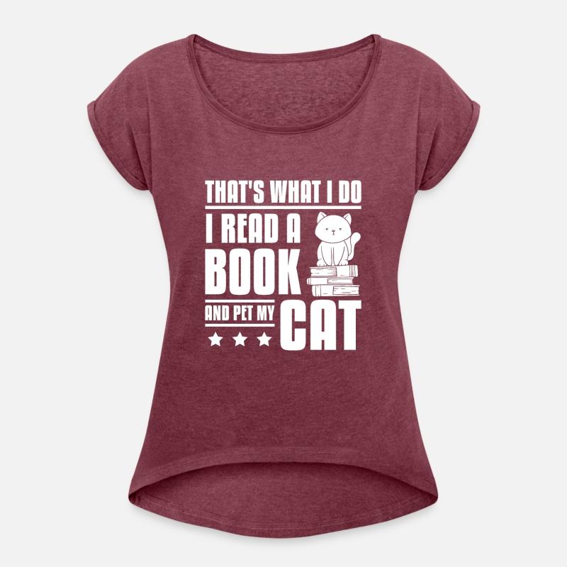 Read a book pet a cat