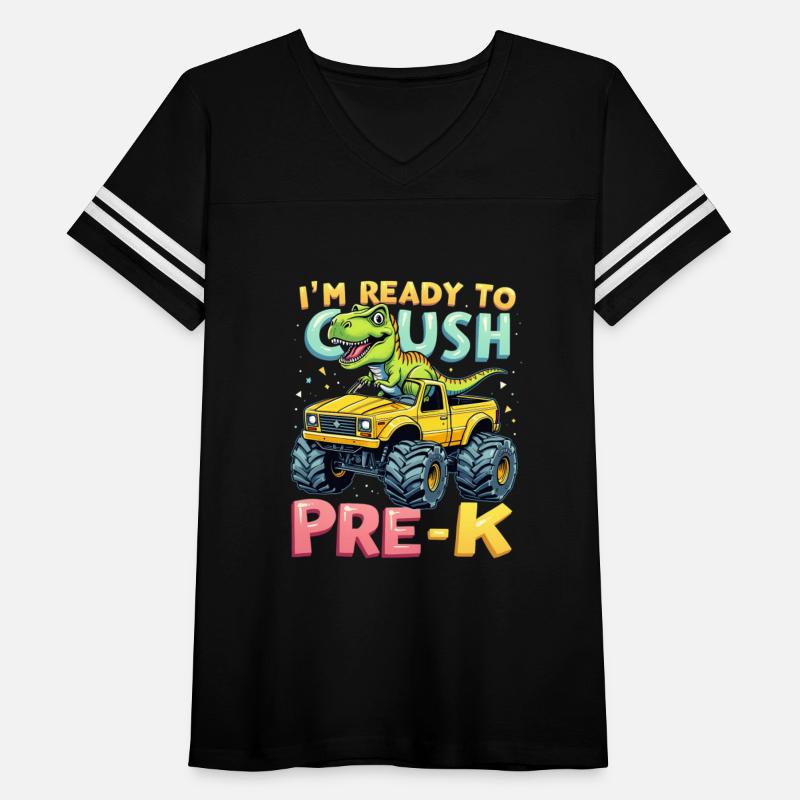 Ready to Crush Pre-K Dinosaur Truck Toddler Kids