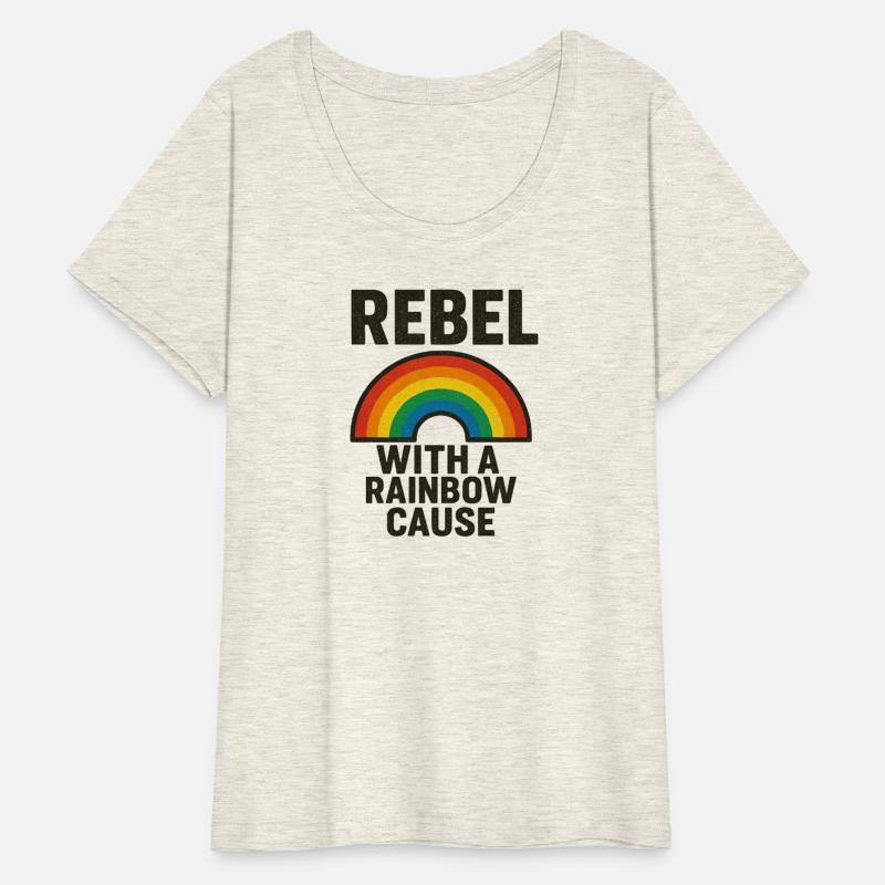 Rebel With A Rainbow Cause Pride Resistance