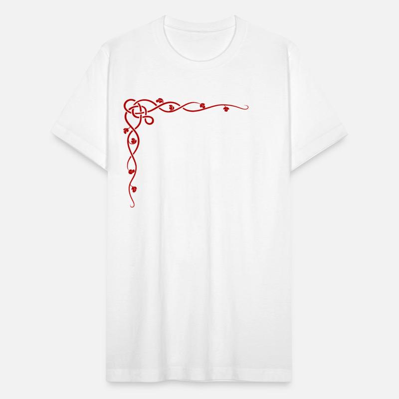 Red knot corner border