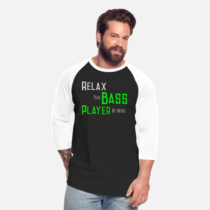 Relax The Bass Player Is Here Distressed Style