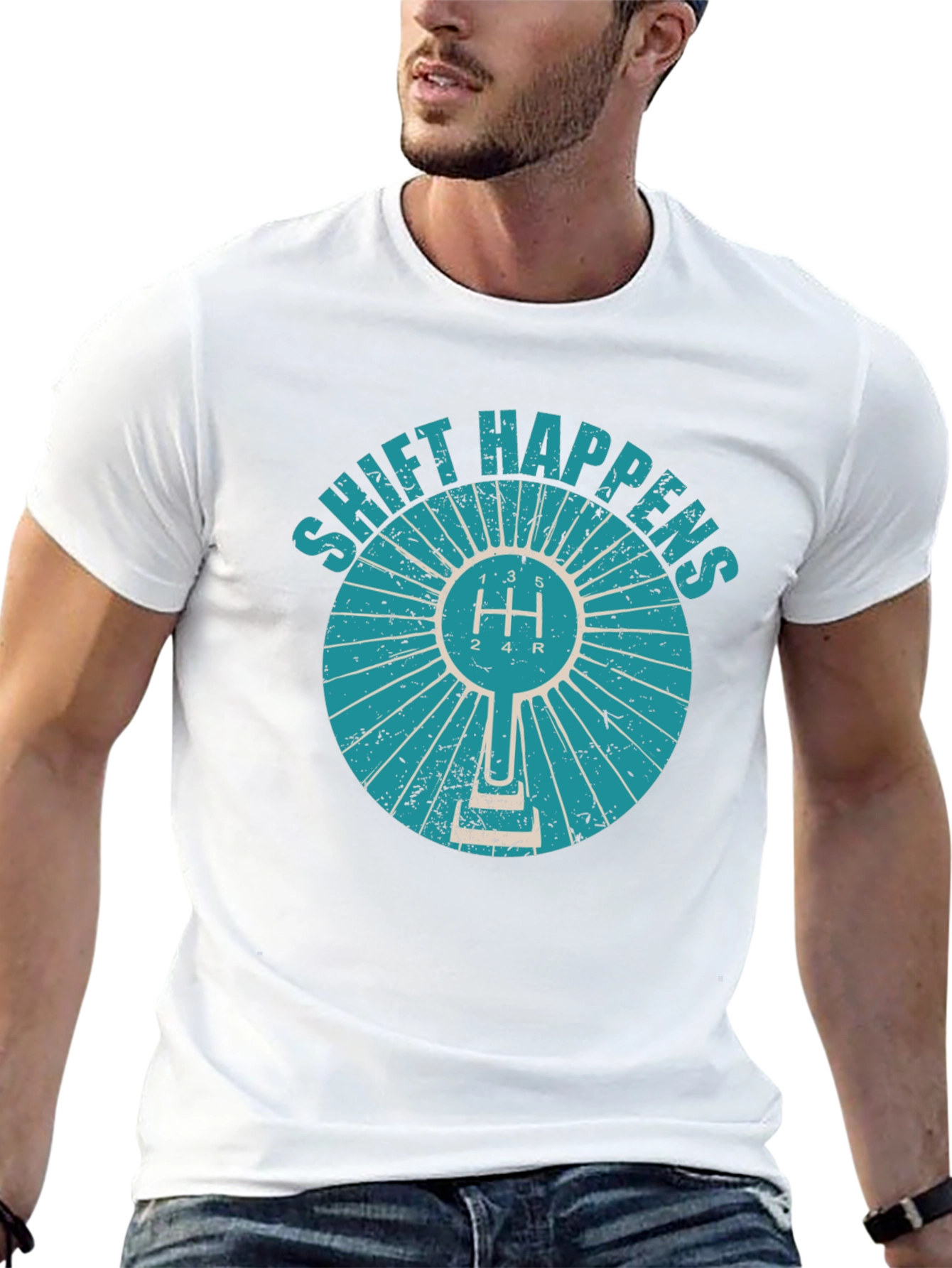 Shift Happens T-Shirt Car Enthusiast Tee