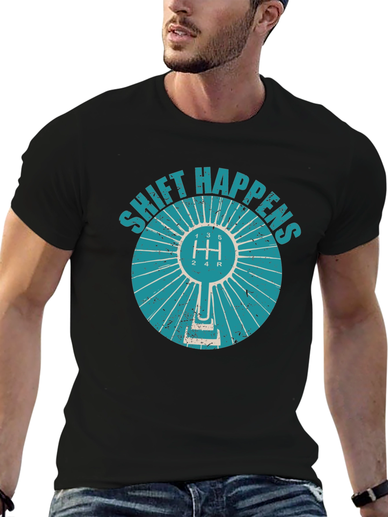 Shift Happens T-Shirt Car Enthusiast Tee