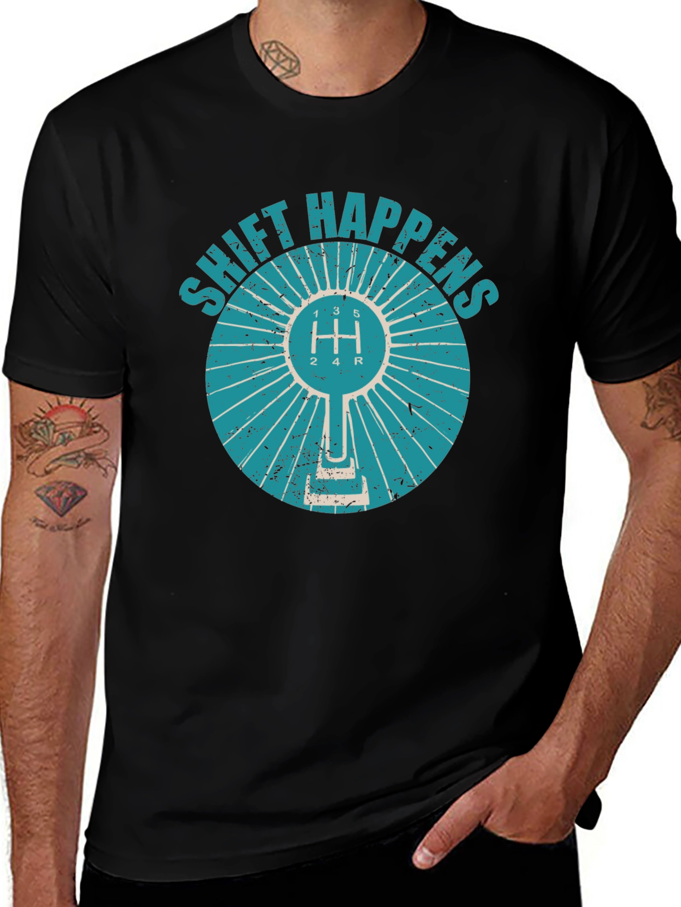 Shift Happens T-Shirt Car Enthusiast Tee