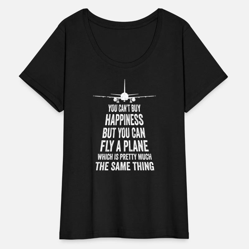 Retro Plane Flying Commercial Pilot Quote -