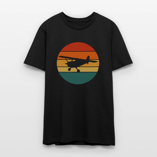 Retro Plane – Sunset Aviation Style