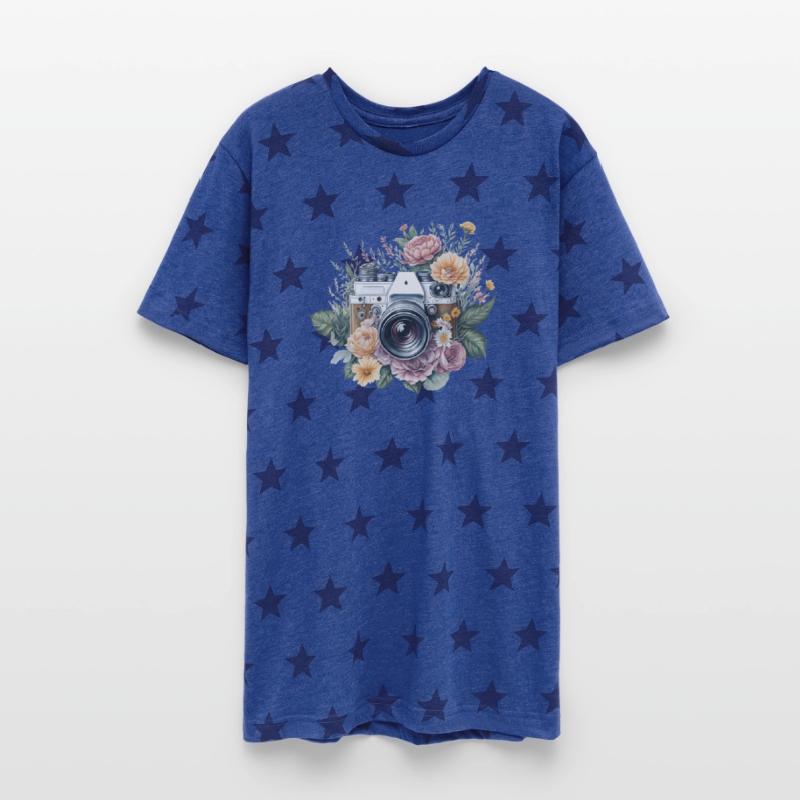 Retro Vintage Camera Flowers