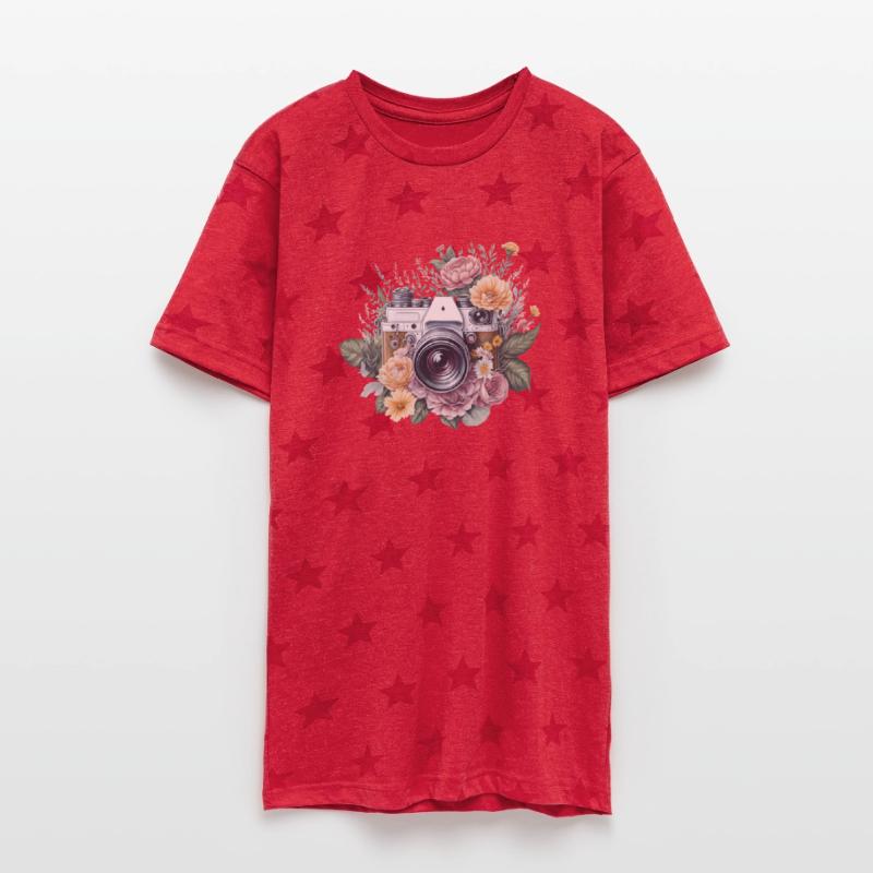 Retro Vintage Camera Flowers