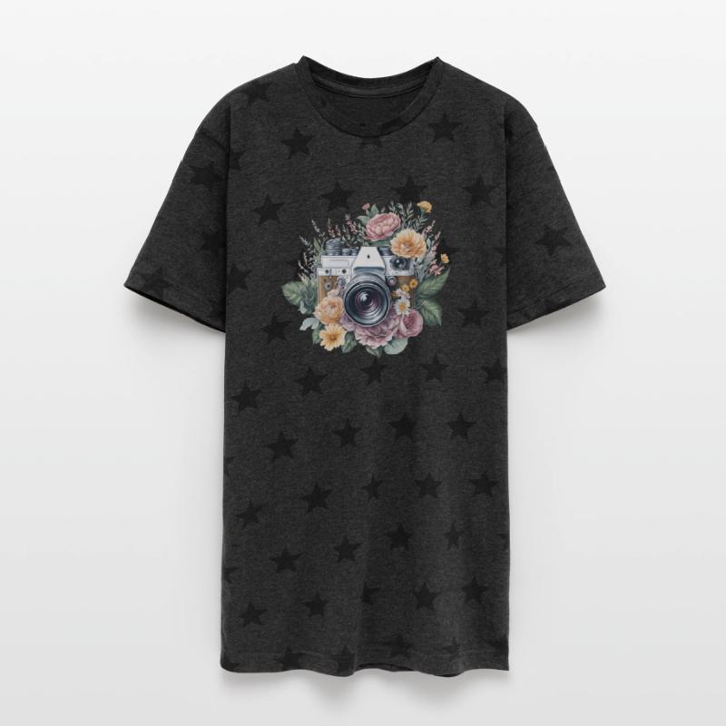 Retro Vintage Camera Flowers