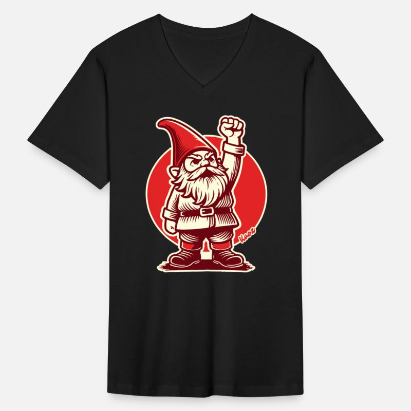 Revolutionary Garden Gnome with Fist Raised