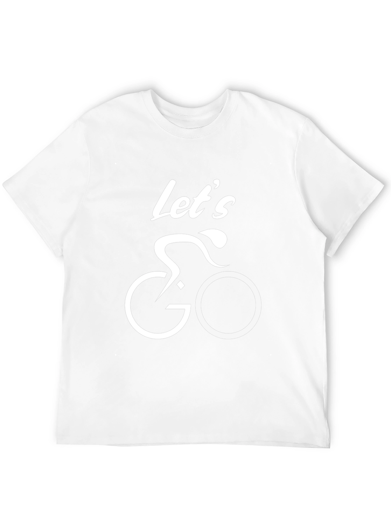 Lets Go Cycling T-Shirt | Stylish Bike Graphic Tee