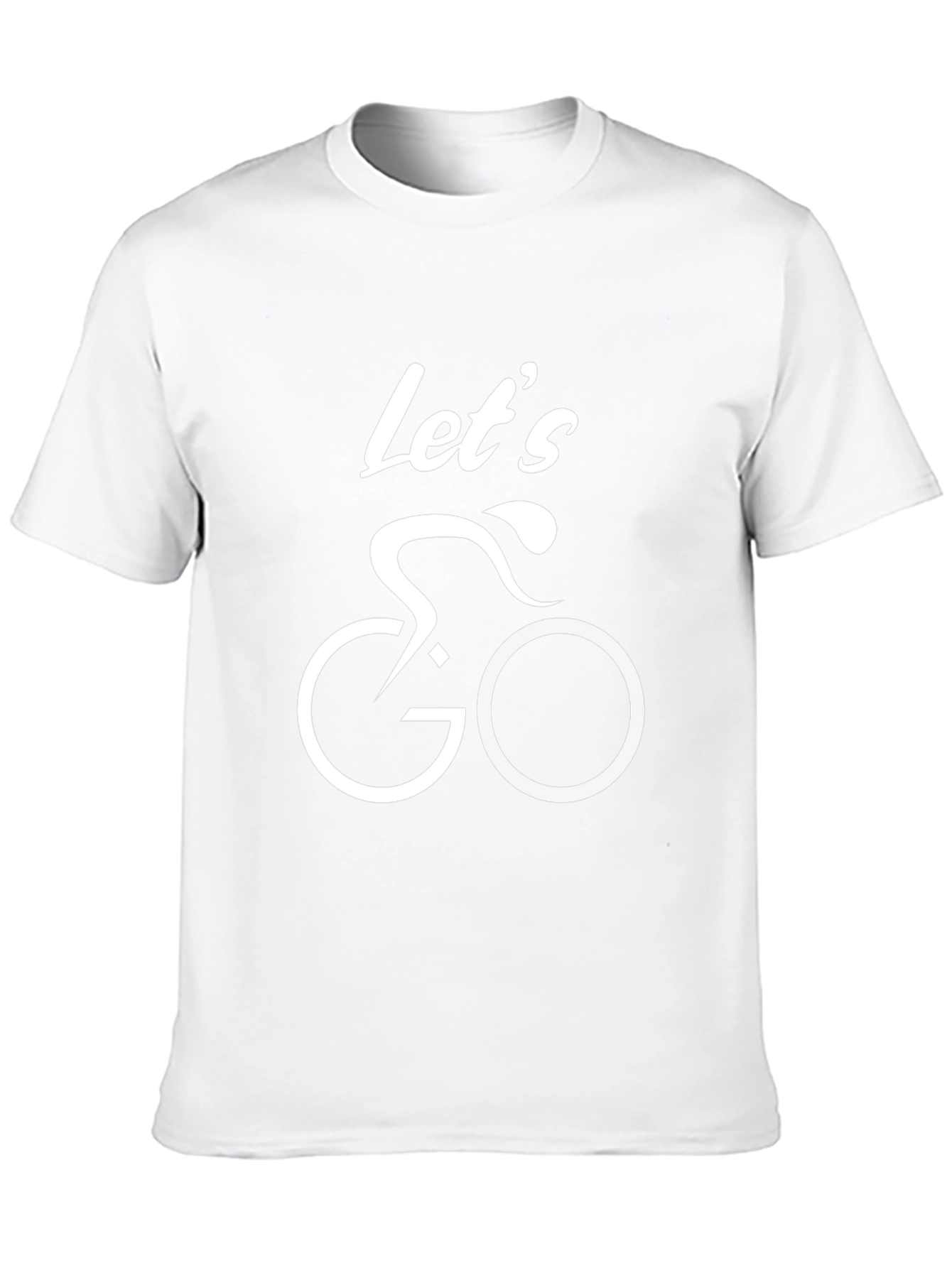 Lets Go Cycling T-Shirt | Stylish Bike Graphic Tee