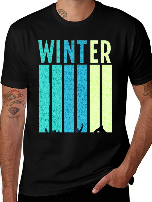 Winter Retro Style T-Shirt
