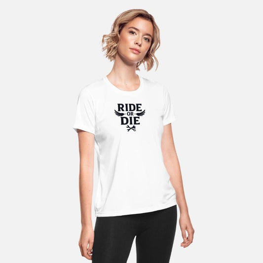 Ride or Die – Bold Typographic Motorcycle Biker De
