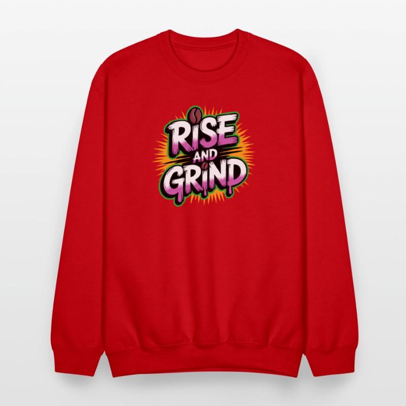 Rise and Grind Coffee Motivational Tee