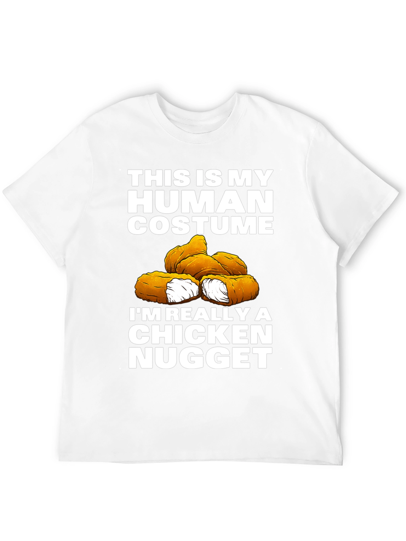 Human Costume Chicken Nugget T-Shirt