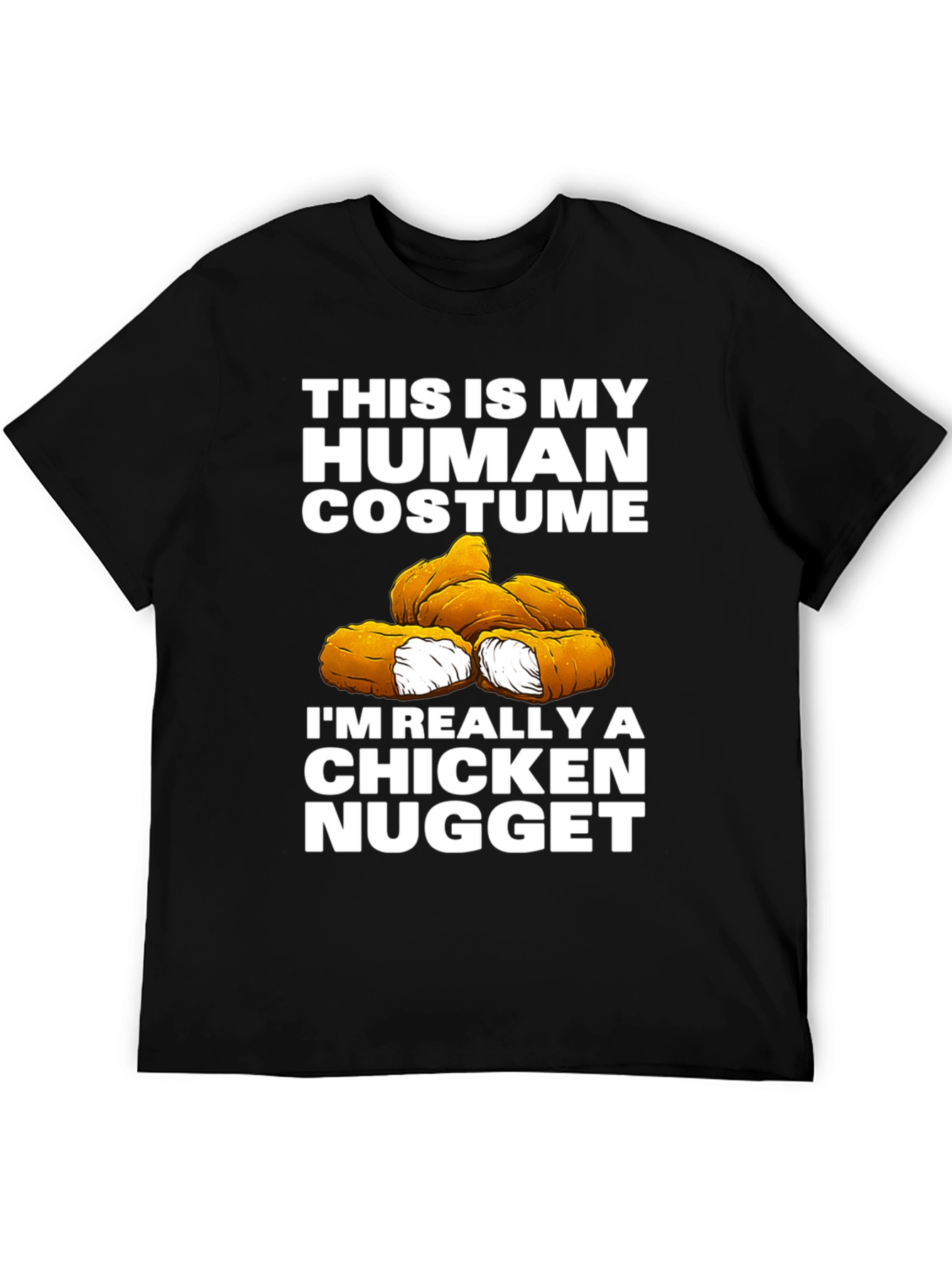 Human Costume Chicken Nugget T-Shirt