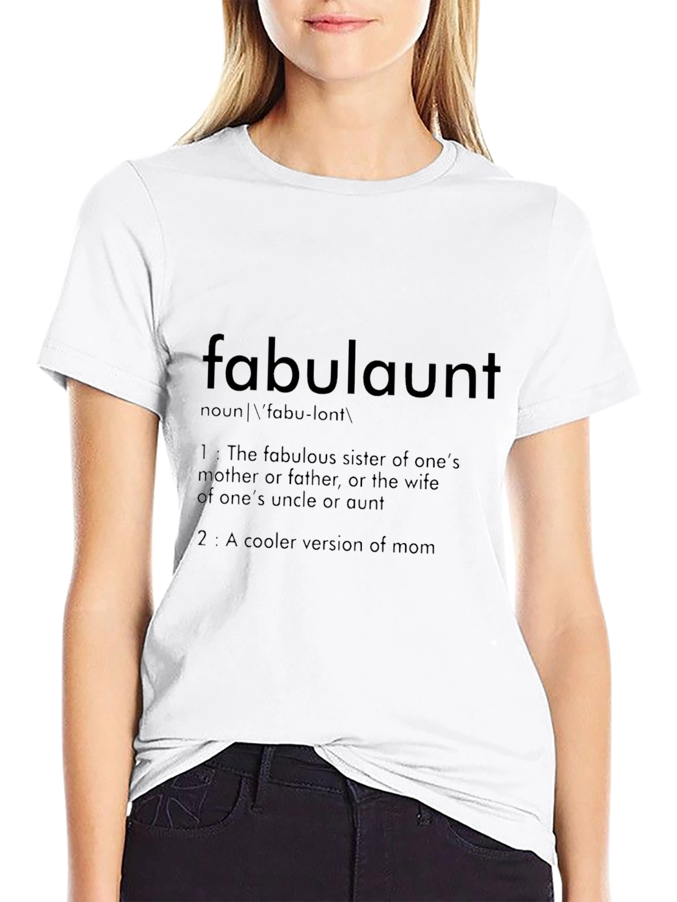 Fabulous Aunt Definition T-Shirt