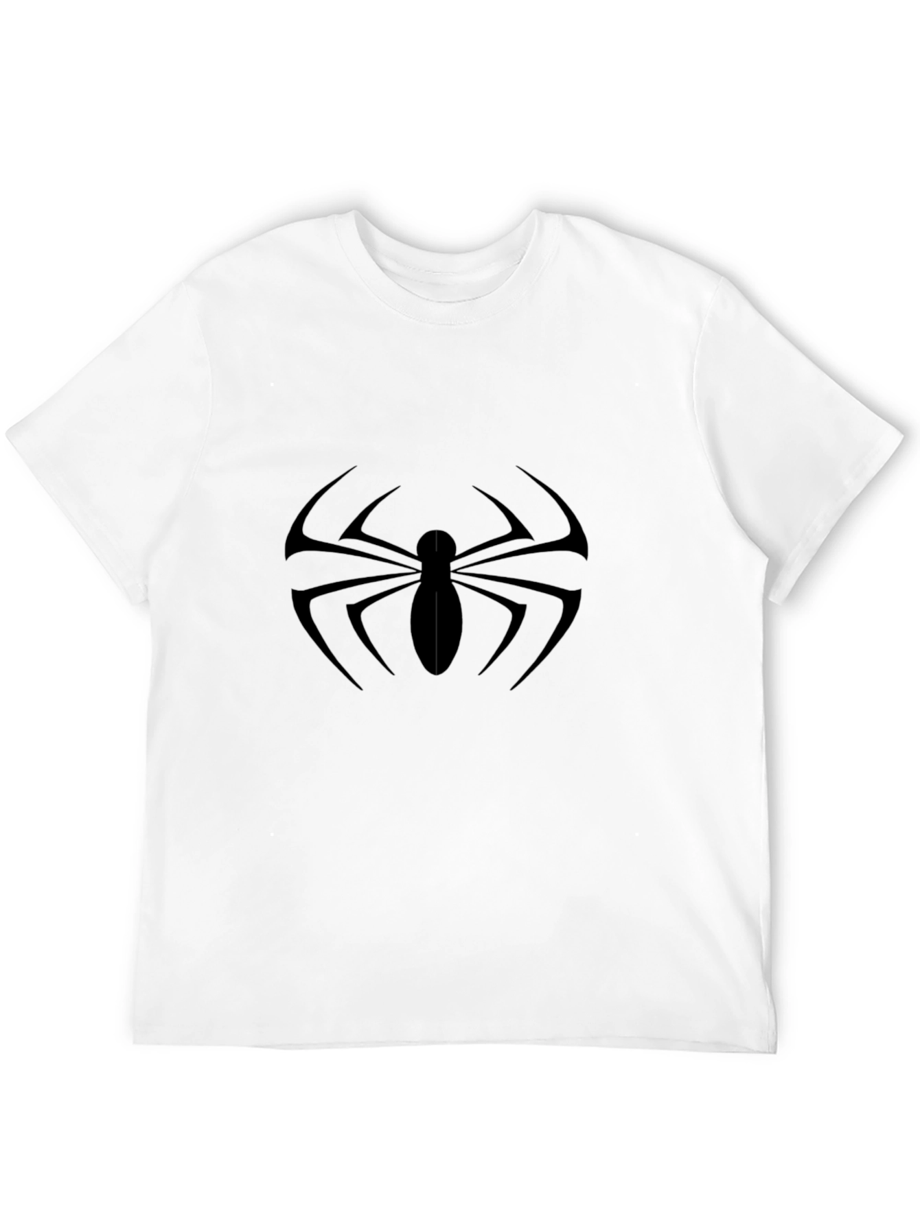 Black Spider Graphic Tee - Dark Hero Style