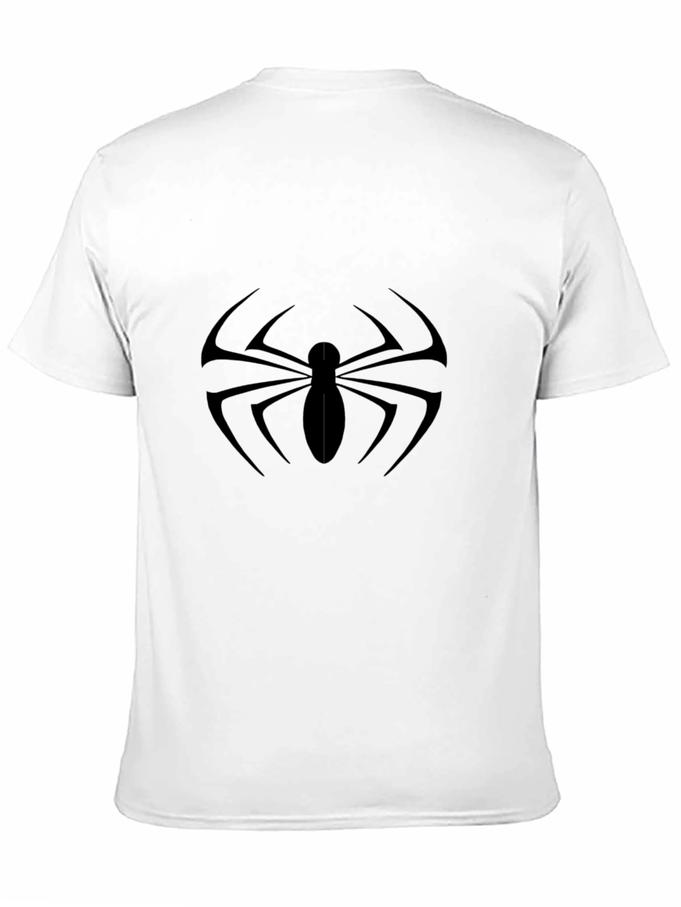 Black Spider Graphic Tee - Dark Hero Style