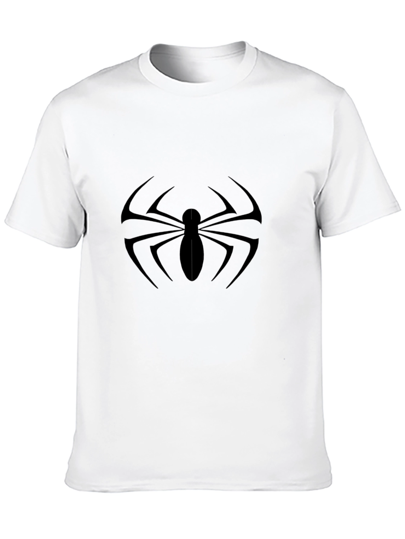 Black Spider Graphic Tee - Dark Hero Style