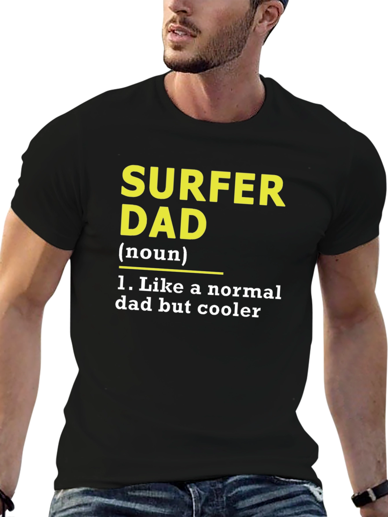 Surfer Dad T-Shirt - Cool Dad Definition